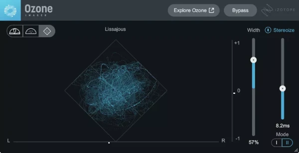 Izotope Ozone Imager V2, plugin para la imagen estereo